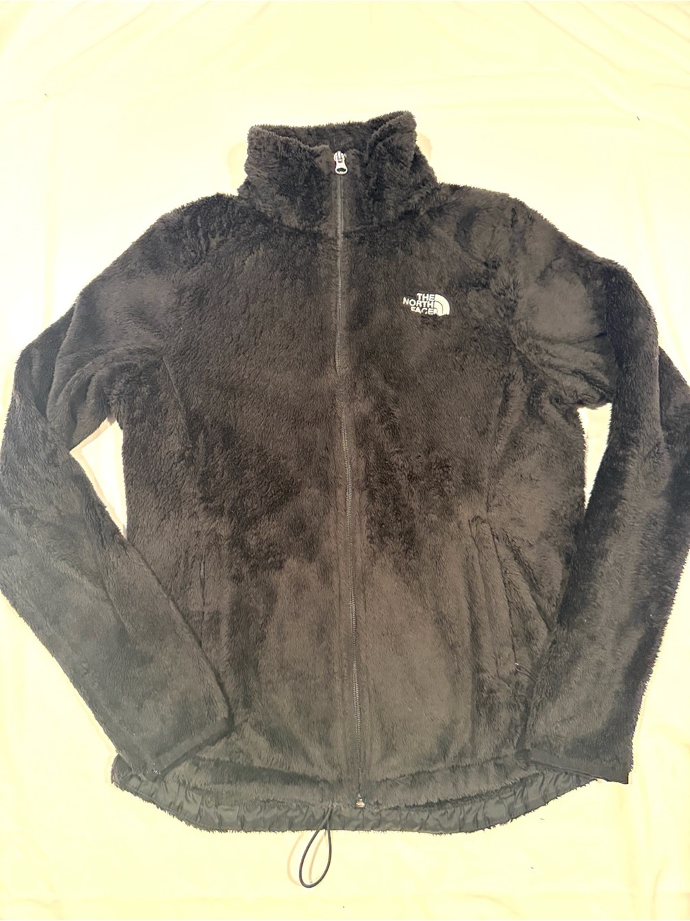 The North Face Women's Black High-Pile Fleece Full‑Zip Jacket